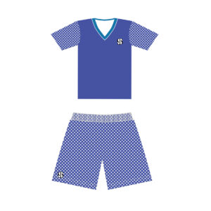 blue soccer jersey