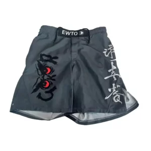 Wholesale Custom Black MMA Shorts
