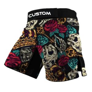 Custom Wholesale Sublimation Printed Fight MMA Shorts