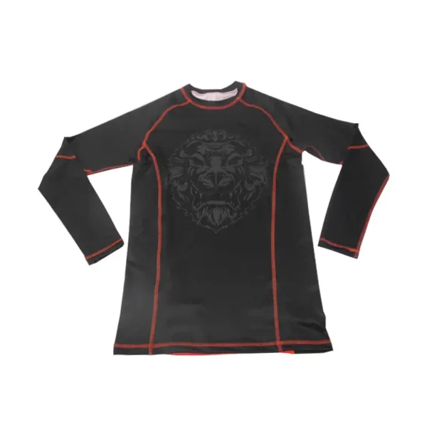 Custom Full Sublimated Black Long Sleeve Compression Shirts - Stone ...