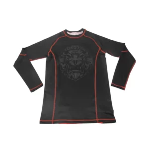 Custom full sublimated black long sleeve compression shirts