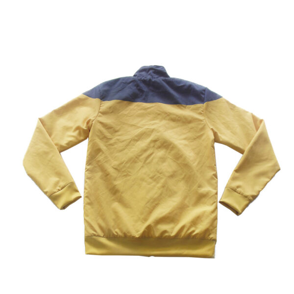 Custom Yellow warm-up Jacket