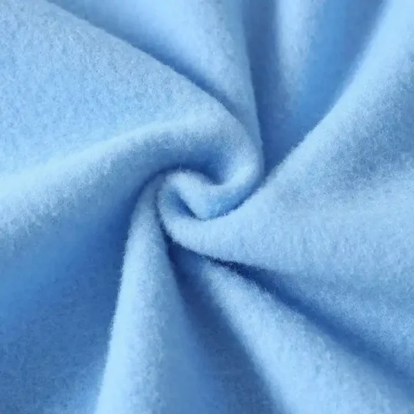 Custom Top Quality Cotton Fashion baby blue hoodie Fabric