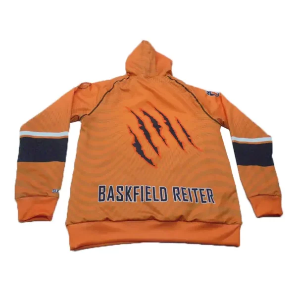 Stone orange Hockey hoodie