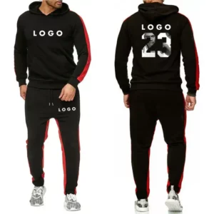 Oem Big And Tall Size Plus Size Men's Hoodie And Jogger Set