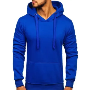 Men's Custom Design High Quality Royal Blue hoodies