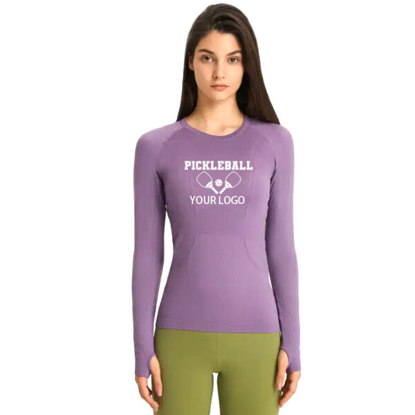 Custom Breathable Pickleball T-shirt Clothing for Womens