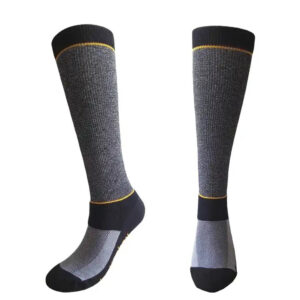 Custom Cotton Cut Resistant Hockey Knit Socks
