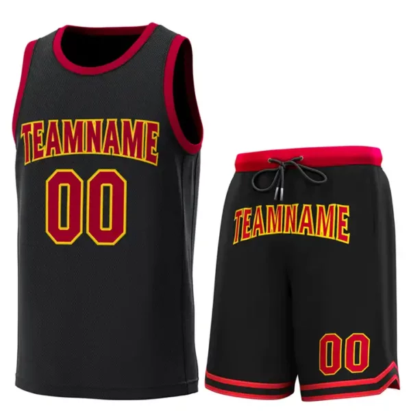 Customize Design Embroidery Your Own Basketball Jersey 04