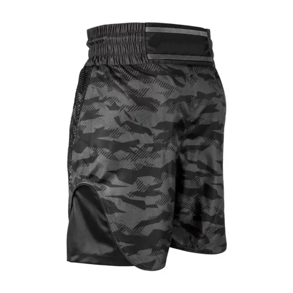 Customize Factory Plain Stretchy camouflage mma shorts back