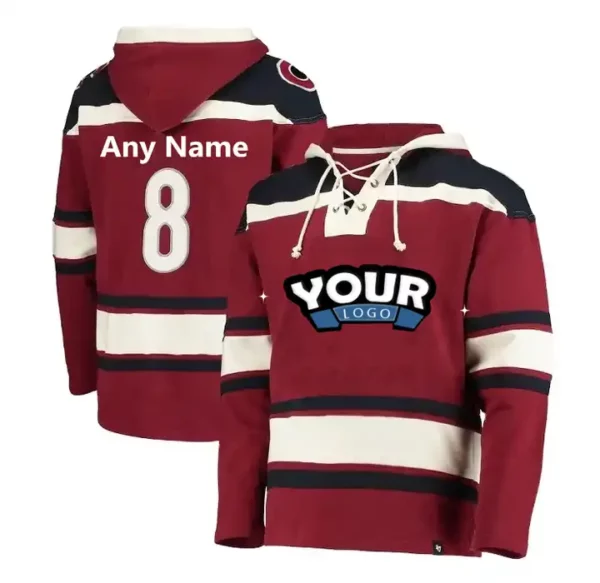 Custom Cheap Team Ice Hockey Jersey with Hood