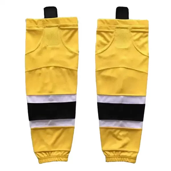 yellow Customize Professional your Team own hockey socks For Youth Adult